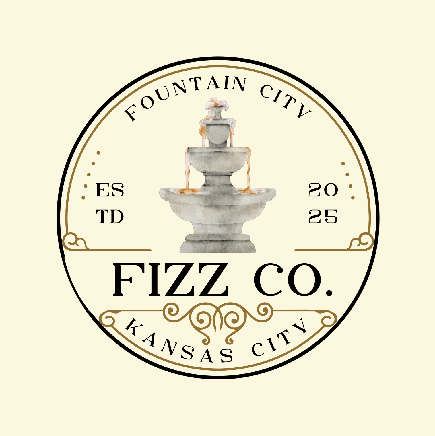 Fizz Co. Fountain City logo