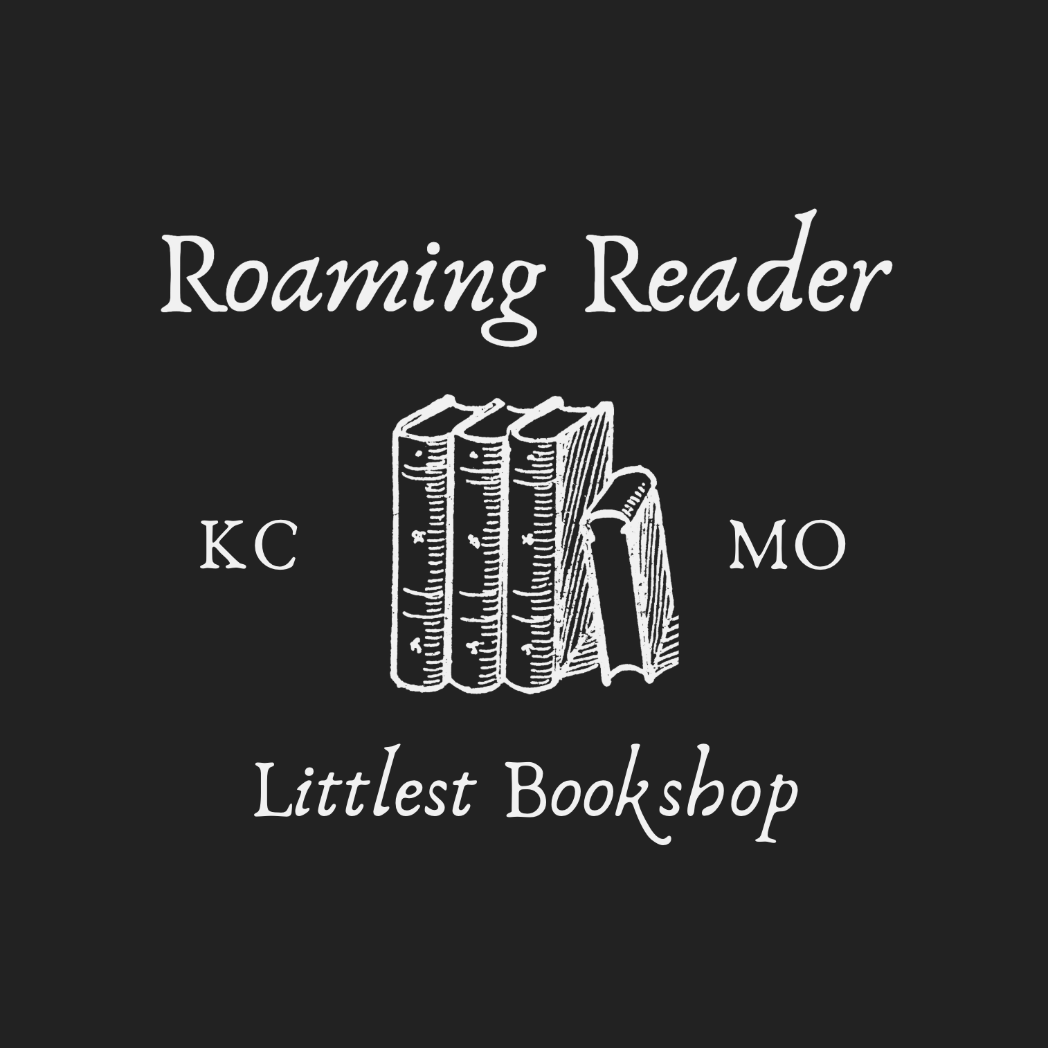 Roaming Reader bookshop logo