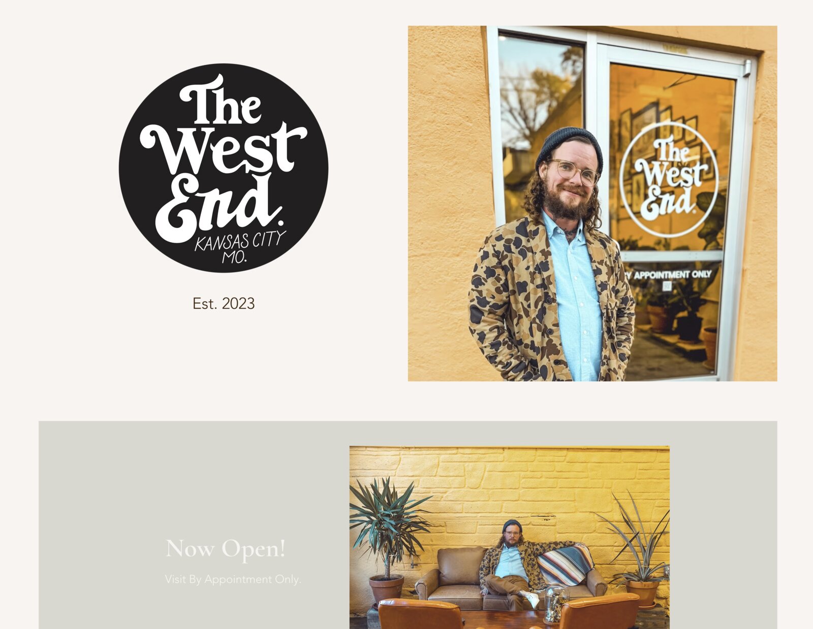 The West End KC website preview